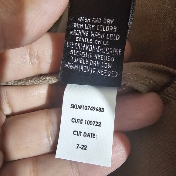 Torrid Tan Jacket with Rouched Sleeves Size 2 - Picture 7 of 9